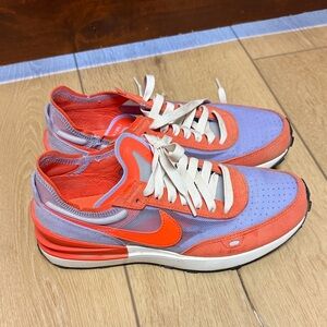 Nike Waffle One Bright Orange and Lavender  Shoes